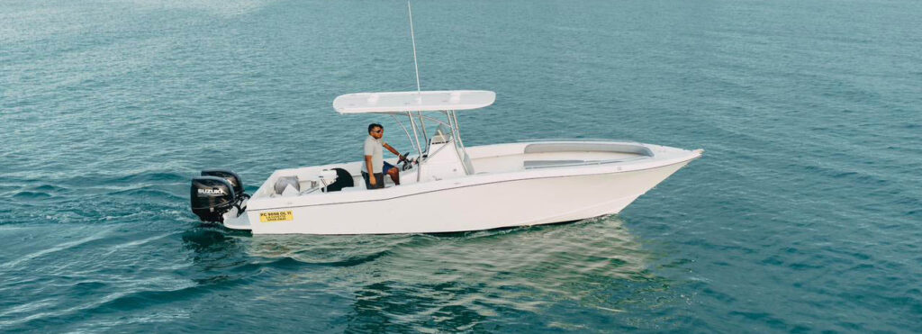 speed boat trip from north Mauritius